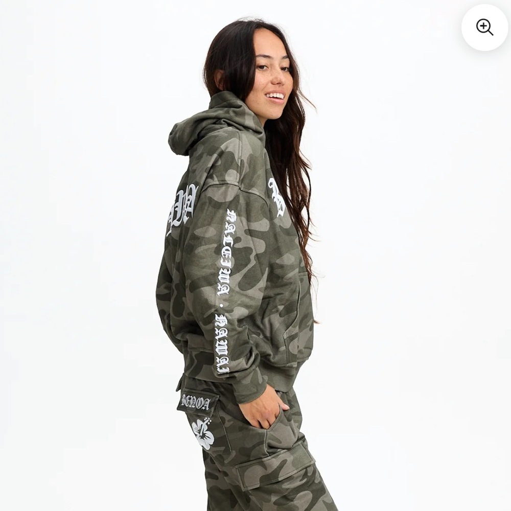 BENOA SWIM camo hoodie
